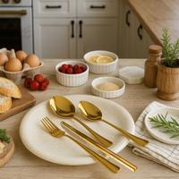 Gambar IDEALIFE - Royal Cutlery Set - Peralatan Makan - IL-173a (24pcs) dari IDEALIFE ONLINE STORE Kota Administrasi Jakarta Utara 2 Tokopedia