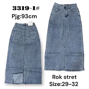 Rok  Bkk strik belah belakang