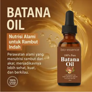 Batana Oil Serum 20ml – Nutrisi Alami untuk Rambut Lebih Tebal Panjang & Berkilau Sepanjang Hari