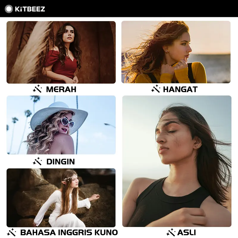 【KiTBEEZ KF-2】 Kamera CCD 56MP untuk Pelajar, Kamera Digital dengan Kartu CCD, AF (Autofokus), Layar Ultra HD 2.8 Inci, 56 Mega Piksel 8