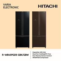 Gambar HITACHI R-WB56PGD9-GBK HITACHI KULKAS MULTI DOOR RWB56PGD9 GLASS DOOR dari Bogor Solusi Elektronik Kab. Bogor 4 Tokopedia