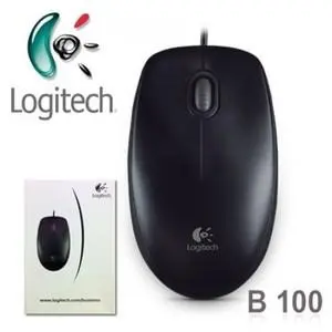 Logitech Mouse B100 Original Garansi Resmi