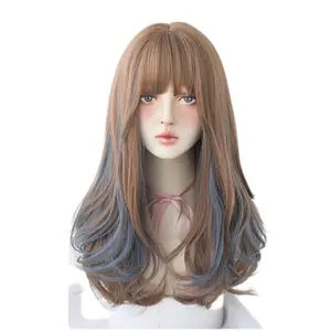 AEGYOSHOPPE - C8276 full wig korea 60 cm - Rambut Palsu Wig Wanita Korea Style Aesthetic Premium Fiber COD