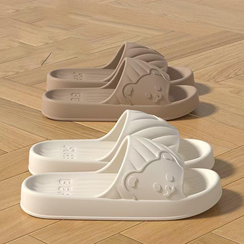 THAY Sandal Rumah 2025 Flatshoes Wanita Karet EVA Lembut Anti Selip Nyaman Ringan Sandal Kamar Mandi Rumah Slip-On THAY Sandal Rumah 2025 Flatshoes Wanita Karet EVA Lembut Anti Selip Nyaman Ringan Sandal Kamar Mandi Rumah Slip-On