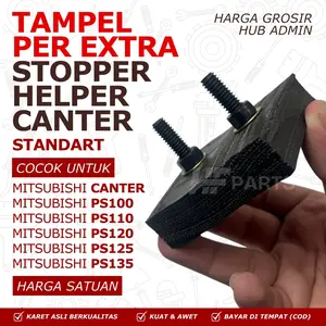 KARET TATAKAN PER EXTRA CANTER PS100  / STOPPER HELPER CANTER PS125 PS135 PS100 PS110 PS120 BAHAN BAN KUAT