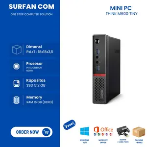 MINI PC M600 CELERON 6 RAM 8 SSD 256