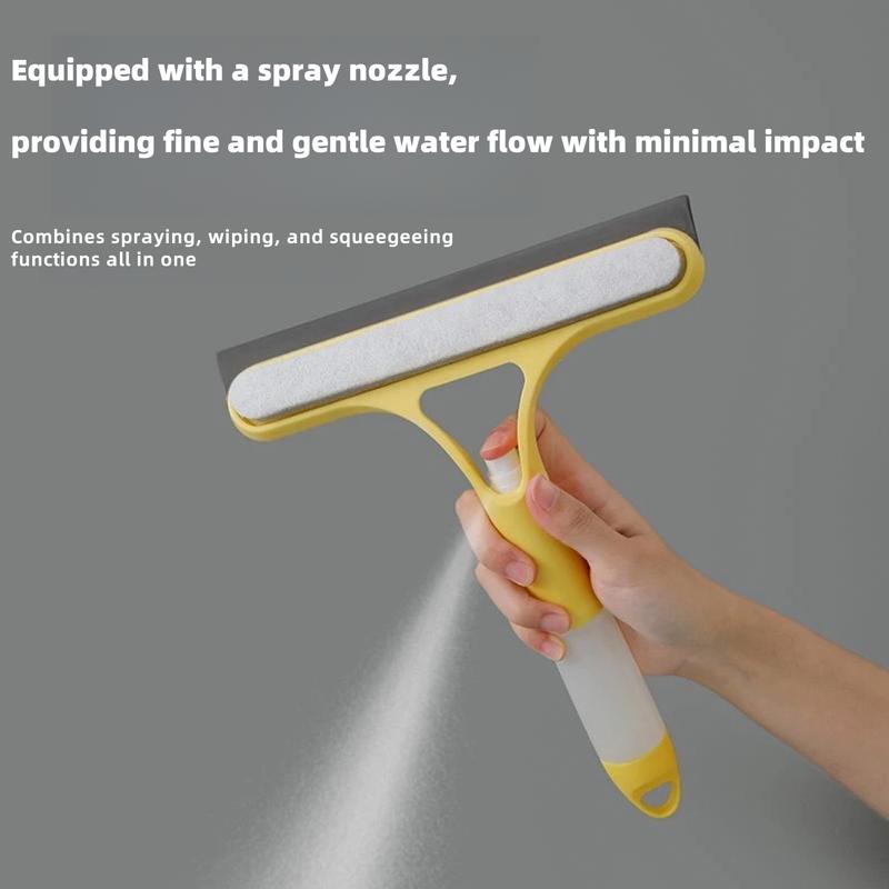  Đồ dùng làm sạch kính Dụng cụ gia đình Chổi cao su nước làm sạch gương Dụng cụ cạo silicon Bàn chải làm sạch chuyên nghiệp Bàn chải phun 