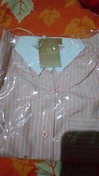 Product Review of Queensa - Kemeja Azalea Wanita Salur Katun Rayon Polos + Pita | Blouse Lengan Panjang Stylish & Nyaman | Outfit Hijab Casual Terbaru from D**n 0