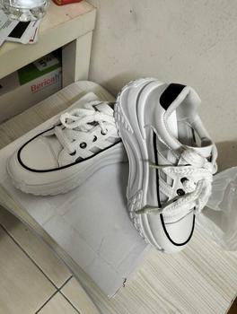 Product Review of HEUS Tory 5 cm Sneakers (Ready Stock) White Casual Shoes from R**Y 0
