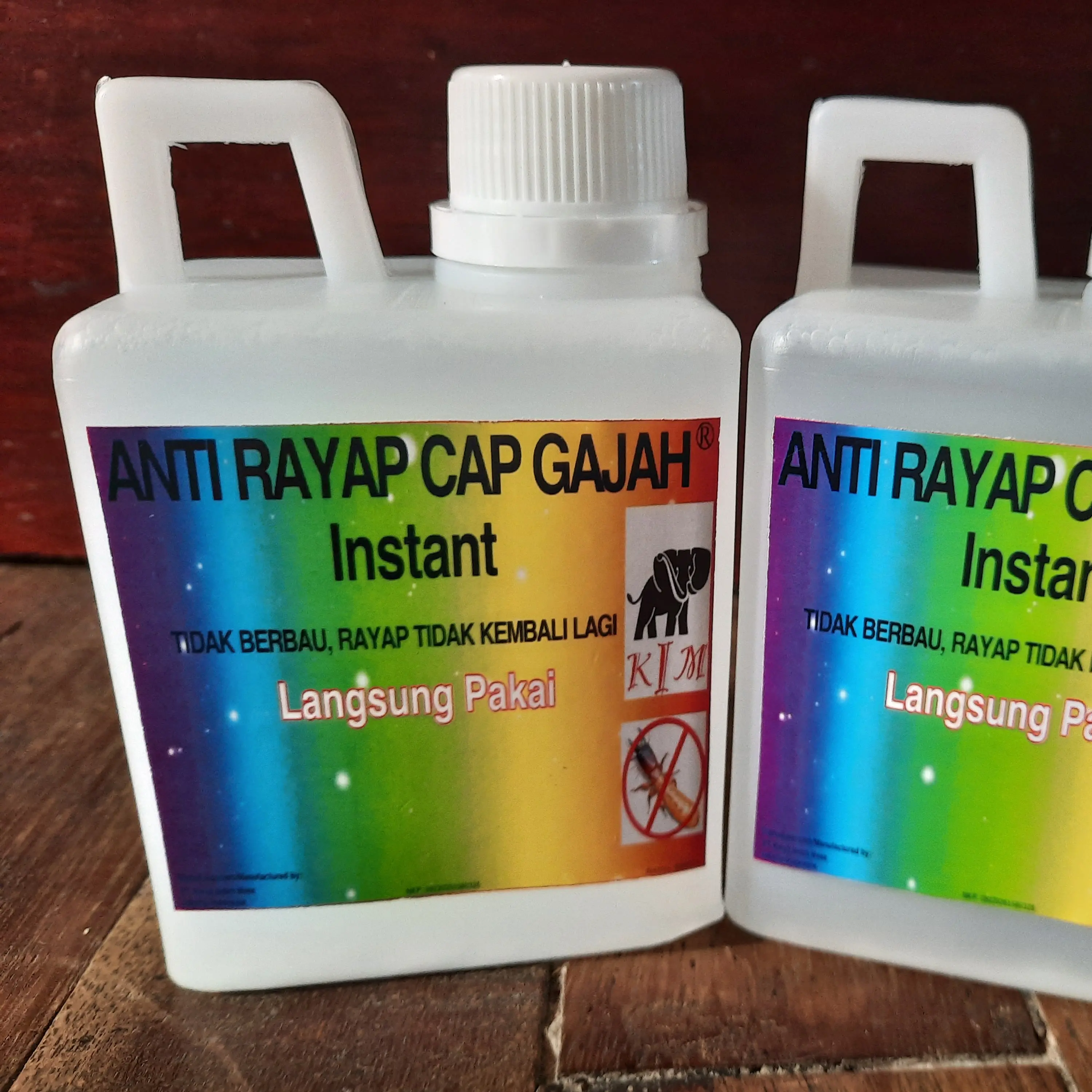 Anti Rayap Cap Gajah Instant Langsung Pakai Rayap Musnah Cairan