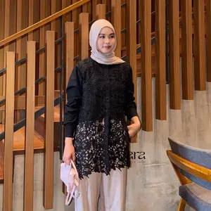 LAUNA BASIC - KEMEJA BRUKAT (ENARA OUTFIT)