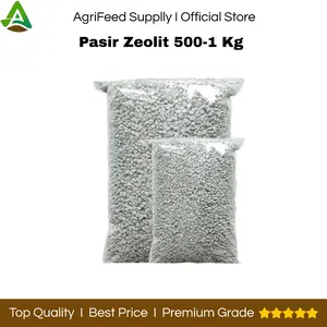 Pasir Zeolit Cuci 500-1000gr untuk Kucing/Hamster/Reptil/Anjing Alami Aman Tanpa Bau Premium - Pasir Zeolit 500-1KG - Pasir Zeolit Hewan