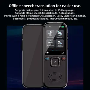 142 Languages Translator Device Online Offline Russian Korean Portuguese Arabic Dutch German French Spanish Italian Vietnamese