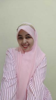 Product Review of LUXME 【ready stock】 Gaun Wanta Rok Panjang Lengan Panjang Lipatan Bergaris Warna Pink from ◄**🅛 3