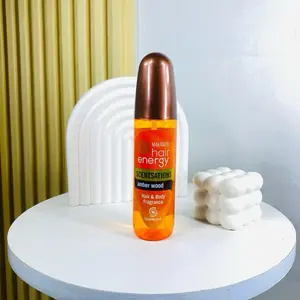 Makarizo Hair Energy Amber Wood Parfum Rambut & Tubuh Aroma Serasi 100ml