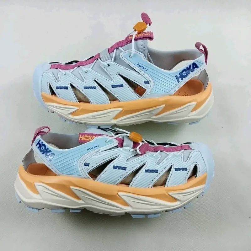 Sepatu Sendal Selop Hoka Hopara Uniseks Outdoor Sandal Shoes Wanita Pria 7