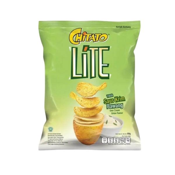 Gambar CHITATO LITE SOUR CREAM 68 GR dari Hypermart Villa Melati Kota Tangerang Selatan Tokopedia