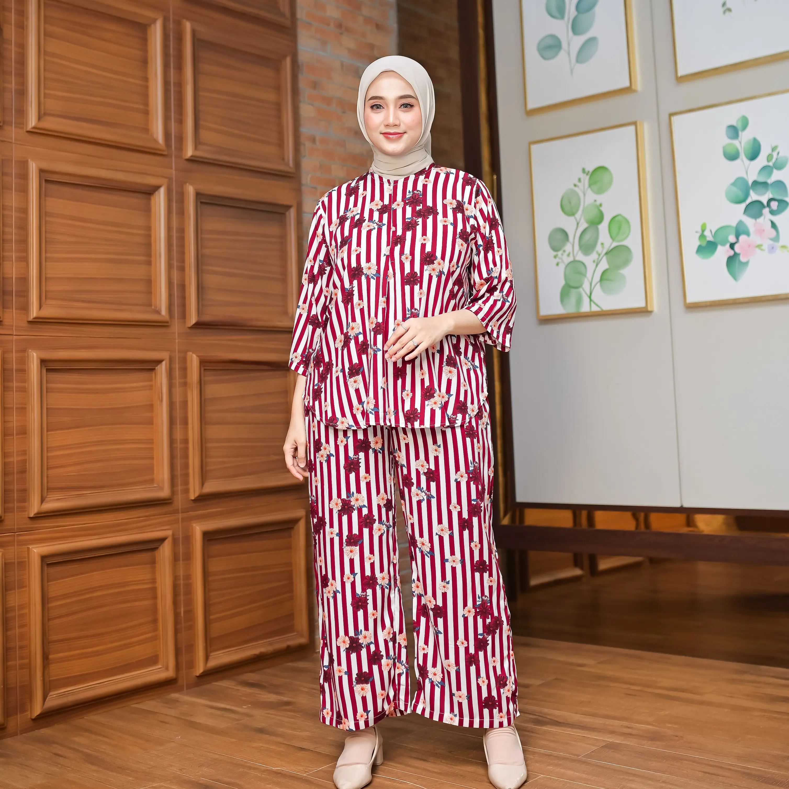 Oneset Lala Set Rayon Adem Busui Elegant