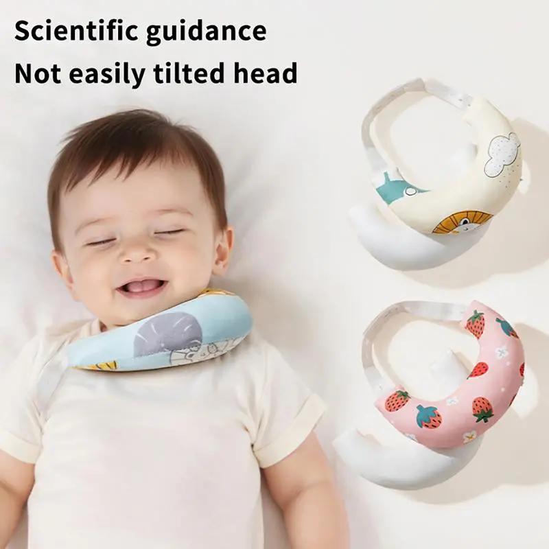 Bé U hình đầu hỗ trợ gối Ergonomic thiết kế sơ sinh cổ định vị đệm cho ngủ…