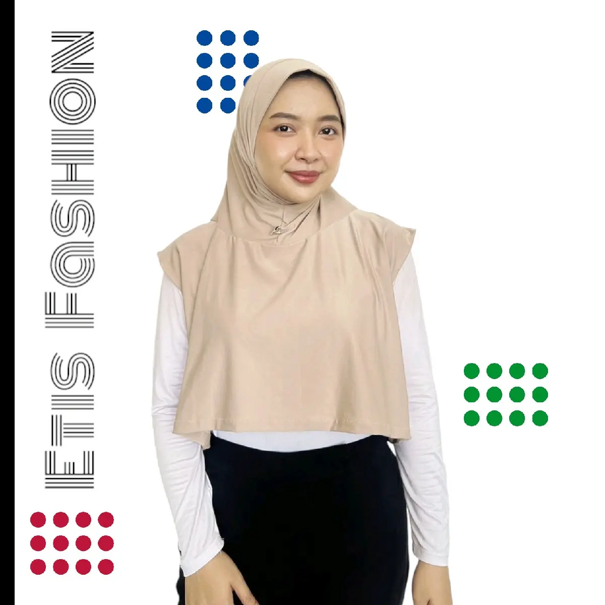 Hijab Rompi Olahraga Jersey Premium Balon Adem Bahan Tebal Ukuran M
