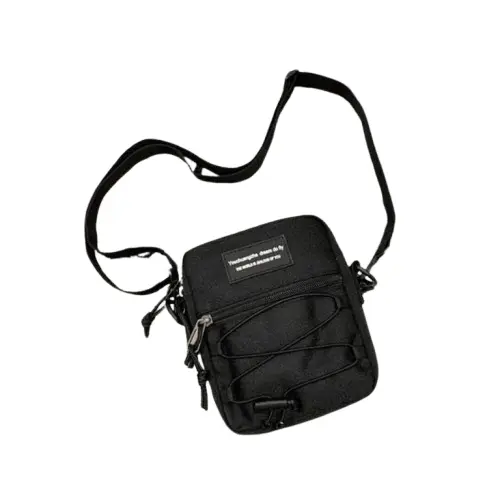 Nazril Tas Selempang Slimbag Pouchy Korea Trendy Pria Dan Wanita Slingbag Kanvas