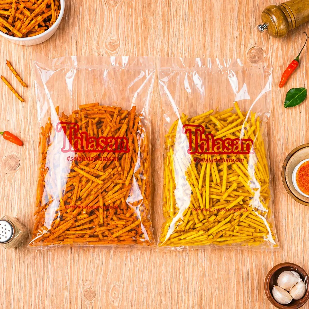 BISA COD [BUY 1 GET 2] KERIPIK TALAS STIK GORENG 250Gr FREE 250Gr TALASAN SNACK