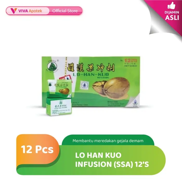 Lo Han Kuo Infusion Meredakan Panas Dalam (12 Pcs) Terbaru