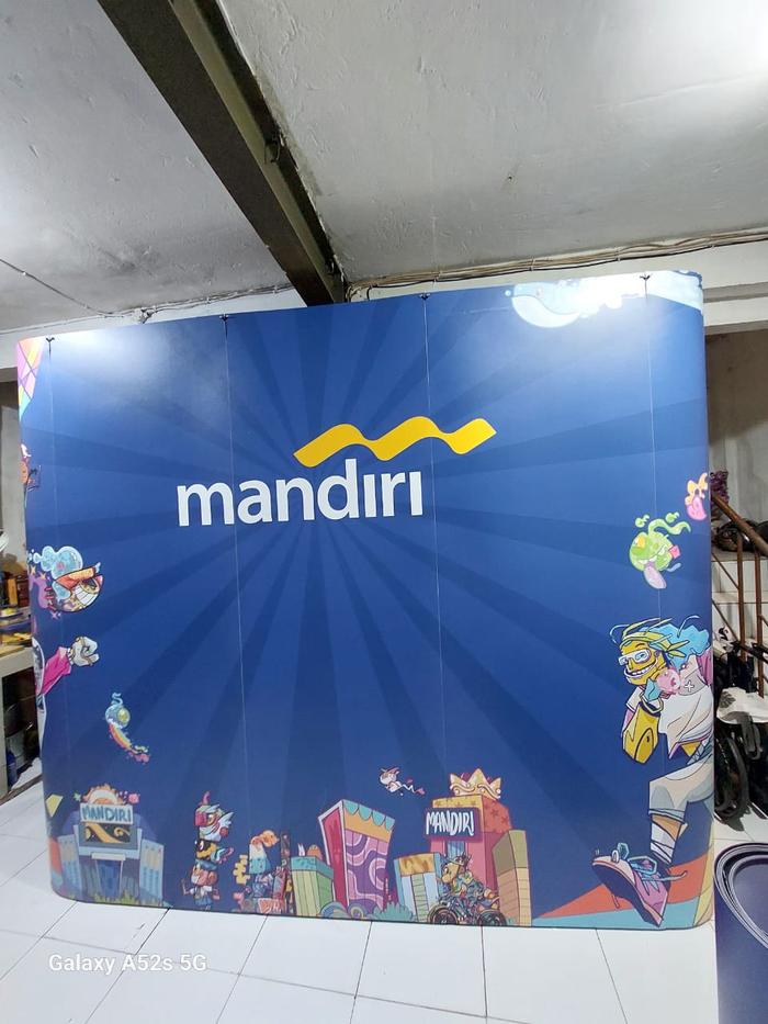 Jual backwall portable/backdrop portable incl printing ( 3 modul x ...