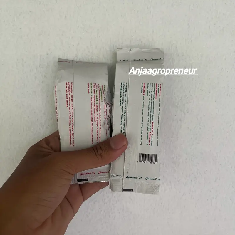 GANDASIL B dan GANDASIL D ukuran 100gram Gandasil Original Pupuk Tanaman Daun Hijau, Buah 1
