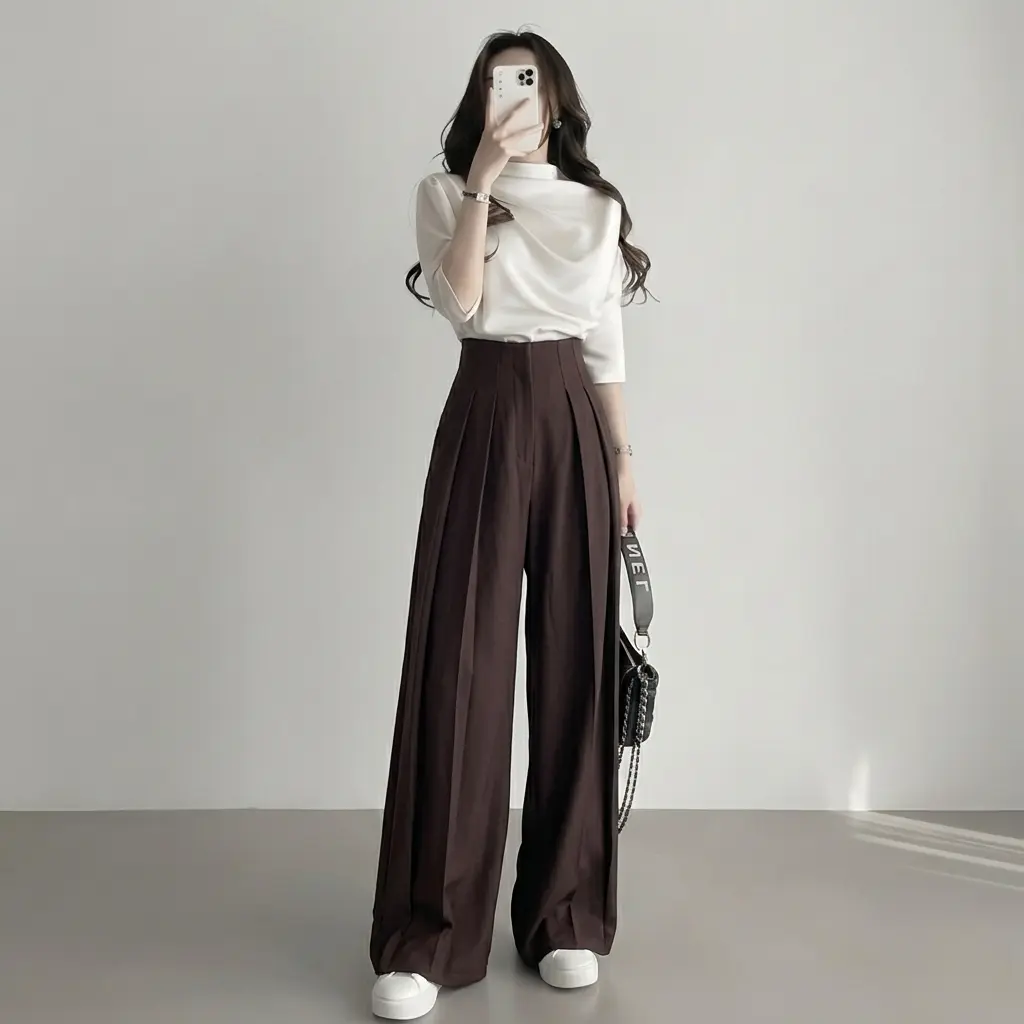 Lavie Pants - Culotte Palazzo Highwaist Celana Panjang Wanita - Celana Fashion Muslim Wanita - Celana Kasual Trendy - Viral
