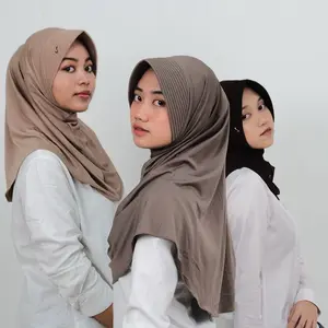 BERGO HAMIDAH SPORT SIZE M JERSY PREMIUM Jilbab Instan Sporty Pad