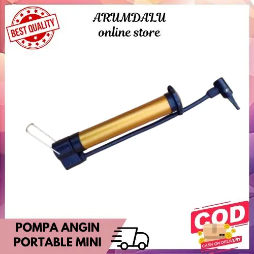 POMPA ANGIN PORTABLE MINI BAN SEPEDA/BOLA/BALON/MOTOR