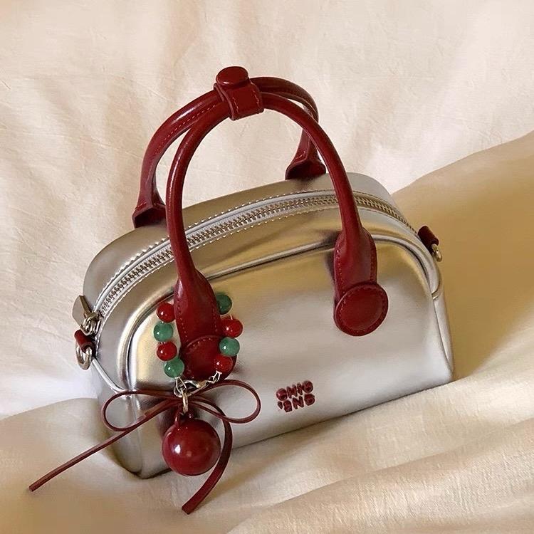Túi xách nữ cầm tay đeo chéo chio phối màu sang chảnh ( Tặng Charm Ngọc) 8