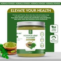 Gambar HEALTIVA Bubuk Daun Kelor Murni Moringa Powder Pure Premium Alami Kelor Bubuk 200gr dari HEALTIVA Kota Tangerang Selatan 3 Tokopedia