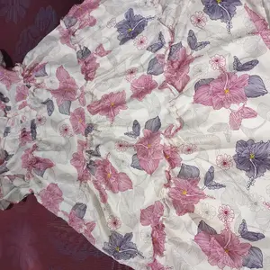 KF - Dress Ethnica motif anak bahan katun mikro