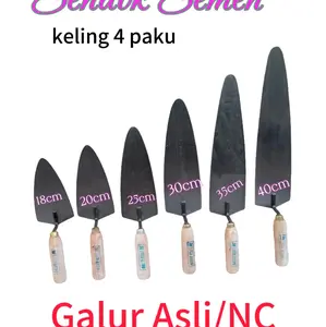 Sendok Semen Galur Asli/NC Baja Keling Paku 4 - Kitchenware Kuat Paint