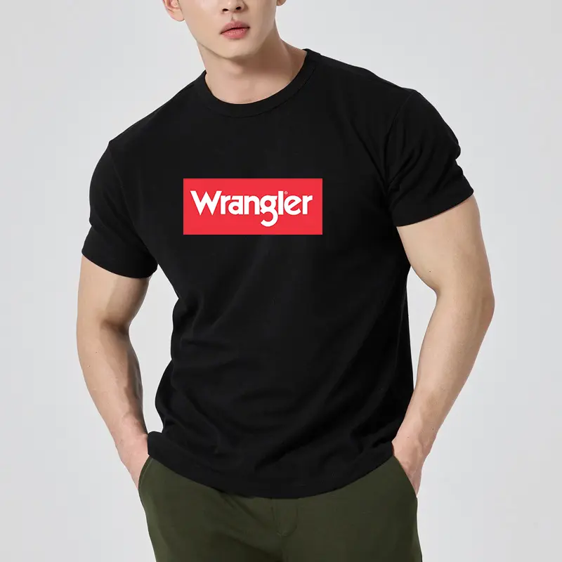 KAOS PRIA WRANGLER LAKI-LAKI ATASAN MURAH DISTRO GAMBAR SABLON KEREN GRATIS ONGKIR CASUAL CREW NECK | SIMPLE, DINAMIS, DAN MEMBERIKAN KESAN  KASUAL