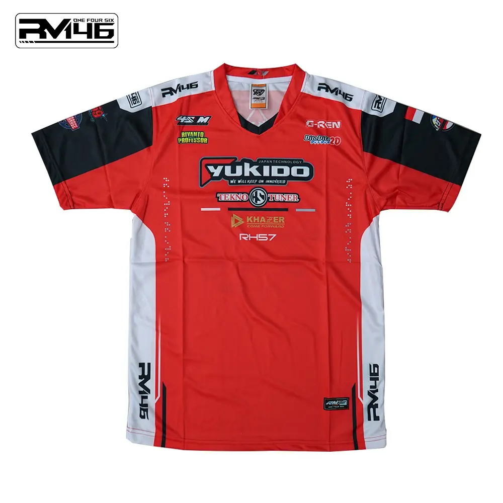 RM146- New Jersey YukidoRace Team X Tekno Tuner HS With Khazer Full Printing Bahan Dryfit- Sport
