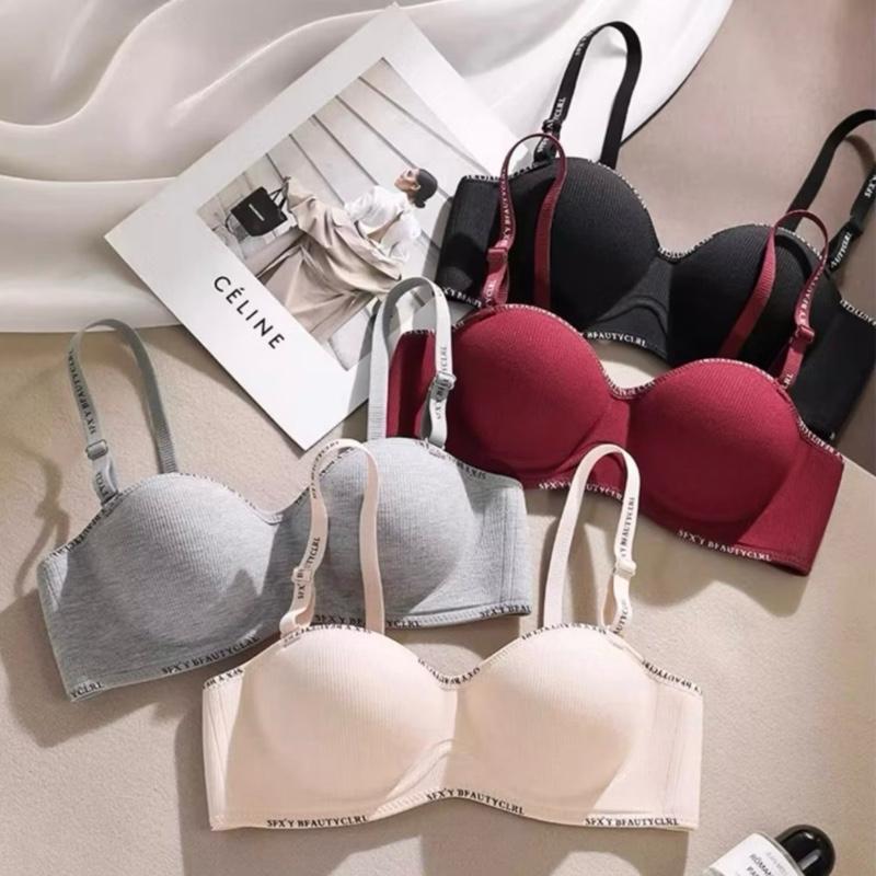 [TĂNG 1 SIZE]SÉT Áo lót nữ cup ngang đệm dày 2cm cao cấp BEA không gọng đệm su non mềm tạo khe không hằn viền thoáng mát