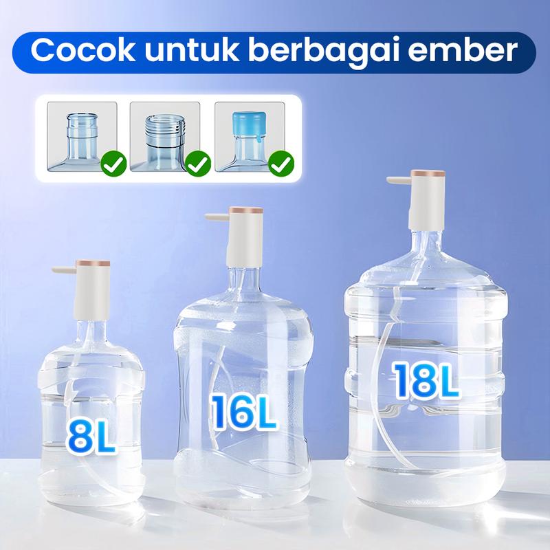 Product Introduction of (COD)Bravhom Pompa Galon Electric Dapat Dilipat USB Dispenser Portable Galon Air Elektrik 52