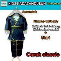 KIDS BAJU DRESS KADAZAN DUSUN TRADITIONAL MODERN