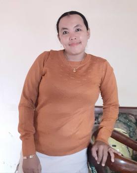 Product Review of Lelyna Atasan Rajut Wanita Motif Timbul Krah Ovall Nyaman Di Pakai from N**🍃 1
