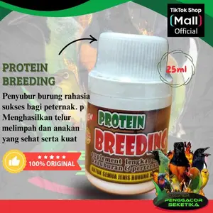 Serbuk Protein Breeding Ternak Penggacor SeketikaVitamin suplemen burung