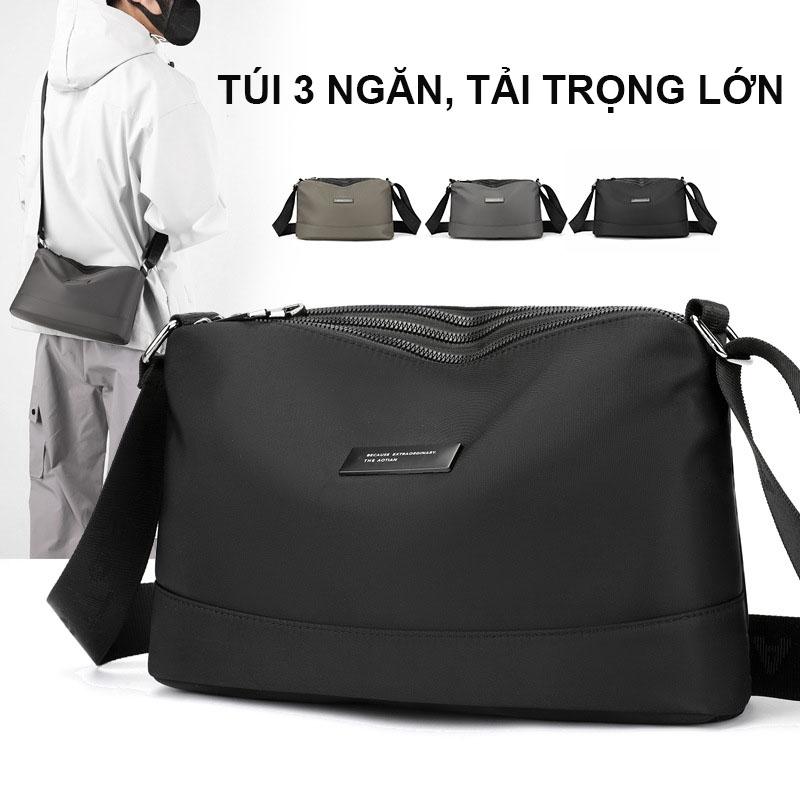 Túi đeo chéo Chất liệu Canvas bóng chống nhăn Aotian, chống xước, chống nước - Bag deo vai tiện dụng và đa năng