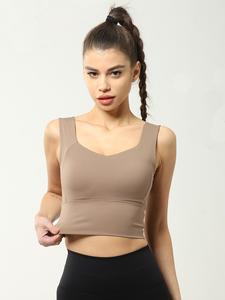 THESISIQUEEN Top Corto Elegante con Escote en V y Cintura Elástica para Soporte Duradero y Forma Ajustada en SisFlow Tela Ultra Suave y Transpirable