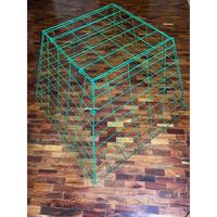 Gambar PaPaPet Kandang Ayam Umbaran Trapesium Galvanis 50 x 50 x 40 TERMURAH- Anti Karat, Bisa Dilipat, Kokoh dan HARGA PABRIK - 50*50*40-Hijau dari PaPaPet.id Kab. Tangerang 4 Tokopedia