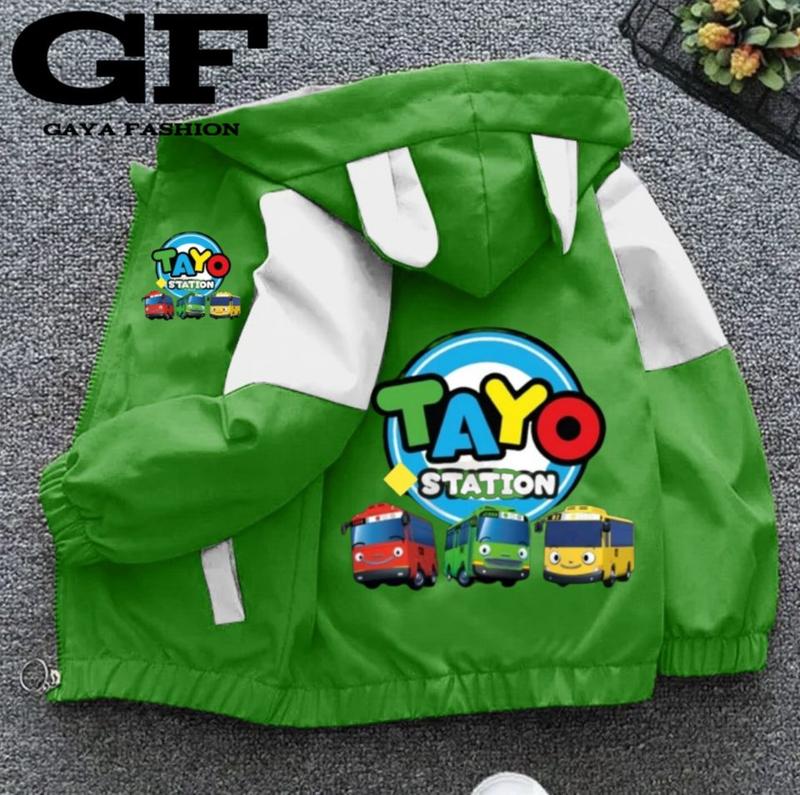 Product Introduction of JAKET ANAK WATERPROOF BAHAN BERKUALITAS BERKARAKTER TAYO 27