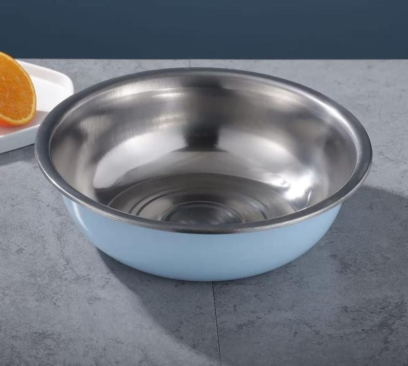 Product Introduction of Paket Baskom Stainless 5 Warna / Baskom Panci Sayur multifungsi Stainless Anti Karat Steel Wadah 35