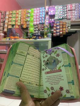Product Review of Al-Quran Custom Nama & Cover Terjemah Ukuran A6 Kaleb Resleting Bonus Pin Alquran from A** s**e 0