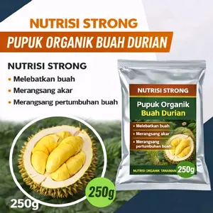 Nutrisi Strong Pupuk Organik Pelebat Buah Durian 250gram Meningkatkan Kualitas Durian Anda